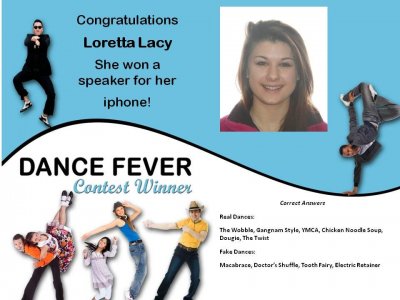 Dance fever contest